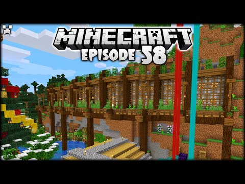 EPIC BASE PROGRESS! | Minecraft Survival Ep.58