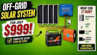Off-Grid Solar for Under $999 — Reality Check