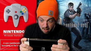 HUGE Nintendo Switch Online Update Revealed + RE 4 Remake Is INSANE!