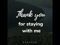 Pursued - A prayer of Thanksgiving 😇☝️