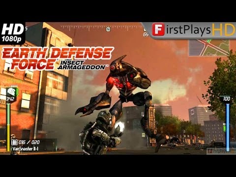 Earth Defense Force: Insect Armageddon - PC Gameplay 1080p