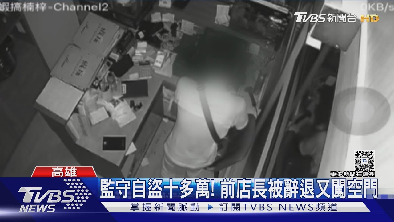 離譜! 前店長監守自盜10幾萬 被辭退隔月又闖空門行竊