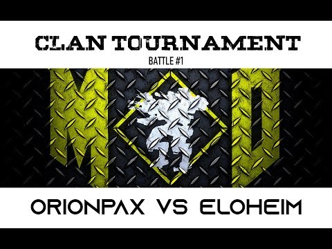 War Robots M◇D Clan 1v1 Tournament! Battle #1 OrionPax vs Eloheim