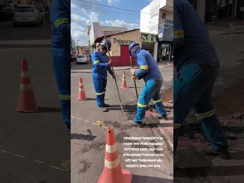 mais uma retirada de vazamento na cidade de Dom Pedro Maranhão #obra