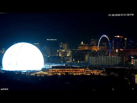 LIVE: Las Vegas Strip Live | Real-Time View Las Vegas Strip
