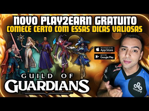 GUILD OF GUARDIANS | COMECE COM AS MELHORES DICAS NESSE PLAY2EARN GRATUITO #guildofguardians #p2e