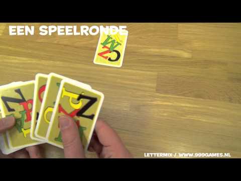 Lettermix Speluitleg - 999 Games