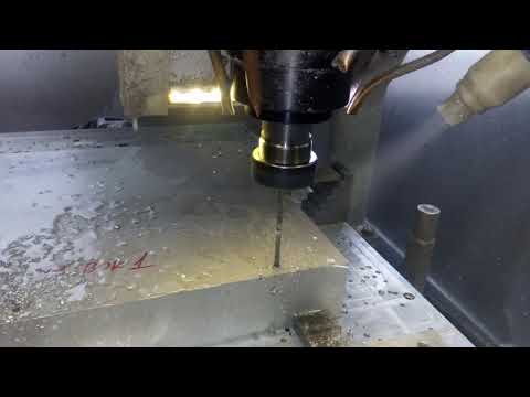 Rutech CNC - Wiercenie długie wiertło fi 5 - zdjęcie