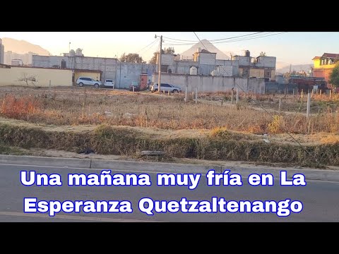 Parece Que Hoy Fue La Mañana Más Fría En La Esperanza Quetzaltenango #6defebrero #clima #pronostico 