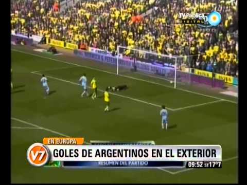 Visión Siete: Goles argentinos en Europa