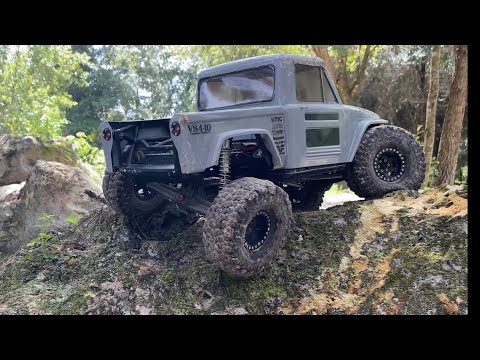 Vanquish Fordyce RTR trail run, 4x4 1/10 off-road RC @CottonsRCVillageandAdventure