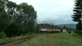 preview picture of video 'Osobný vlak 8965 Humenné - Medzilaborce mesto'