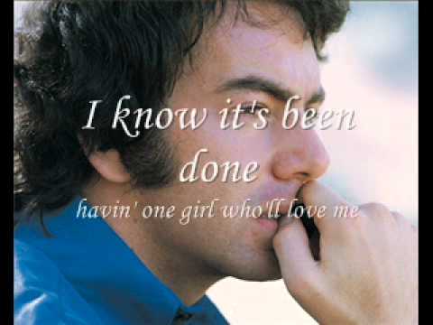 Neil Diamond - Solitary Man (W Lyrics)