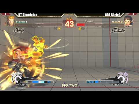 SSF4 AE2012 Winners Final BT Dieminion vs AGE ChrisG - Big Two #51 Tournament