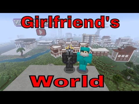 Girlfriend's World Tour - Minecraft Ps4 (Livestream)