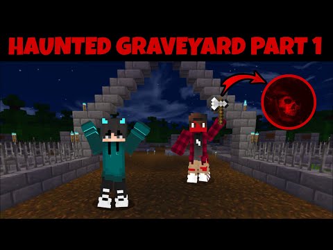 Sparkle Boy - Minecraft Haunted Graveyard Horror Story Part 1 My Friend Possessed