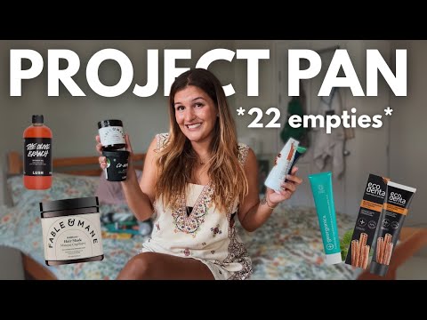 project pan! 4 months, 22 empties...