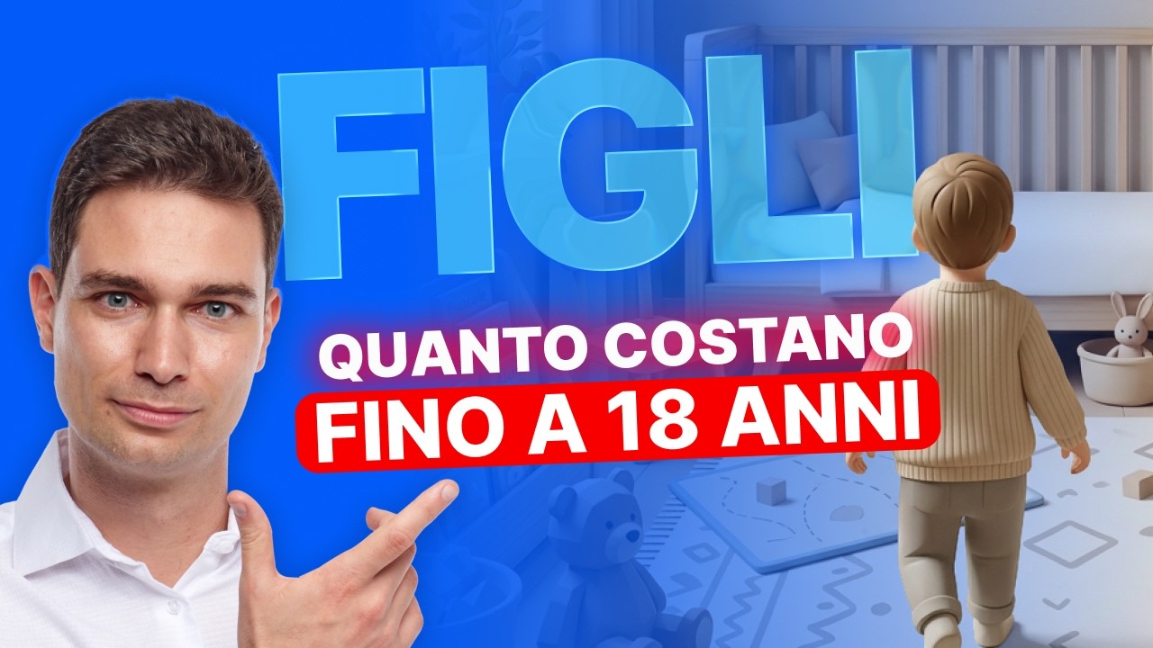 Quanto costa davvero un figlio: i numeri fino ai 18 anni
