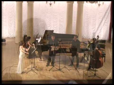 L. Desyatnikov. Sketches of Sunset. Sextet for violin, flute, clarinet, contrabass and piano р.2