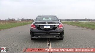 AWE Tuning Mercedes-Benz W205 C450 AMG Touring Edition Exhaust