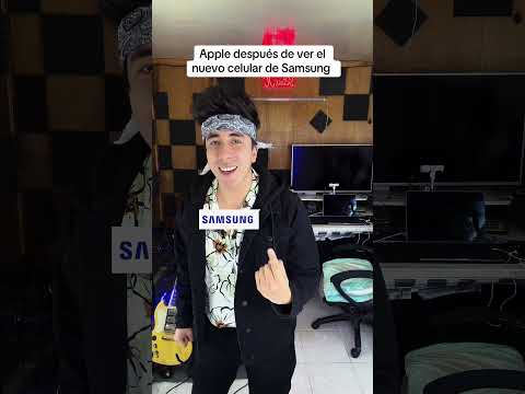 Apple después de ver el nuevo teléfono de Samsung 😮