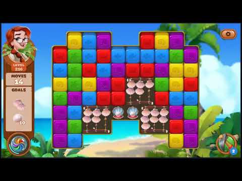 Lost Island Blast Adventure Level 216 - NO BOOSTERS 🏝️ | SKILLGAMING ✔️