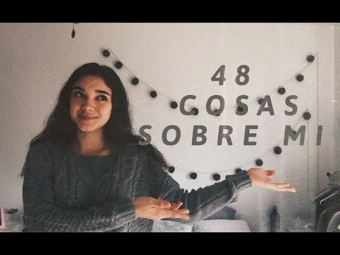 48 COSAS SOBRE MI 2018  |Alicia Martínez|
