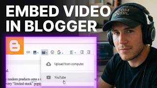 How to Embed YouTube Video to Blogger (2026) | Step-by-Step