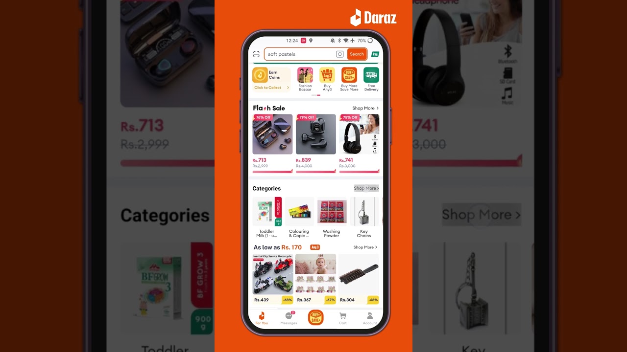 Browsing Homepage & Categories Tutorial  -  Know Your Daraz