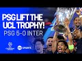 CELEBRATIONS PSG Lift The 2025 UEFA Champions League After Beating Inter UCL