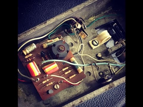 Vox Vintage Wah-Wah Transition 1968 Italy Clover Inductor Vox/Jen McCoy V846 ca. 1967/68 Bild 13