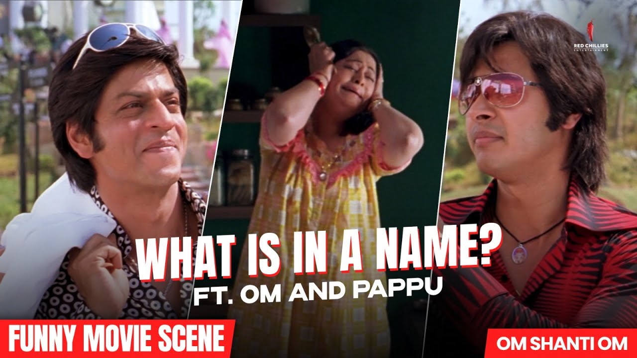 Kya Om Prakash Makhija Banega Hero? | Om Shanti Om | Shah Rukh Khan & Shreyas Talpade | Movie Scene