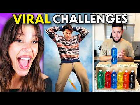 We Tried 9 of The Wildest Internet Challenges!