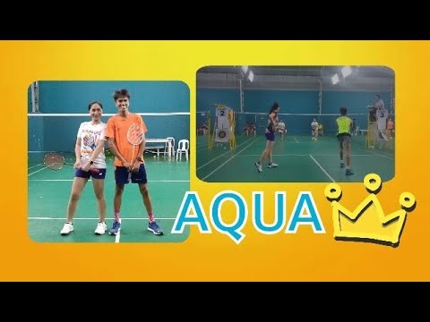 October 29, 2022 I Badminton 🏸  | Team Aqua Tournament