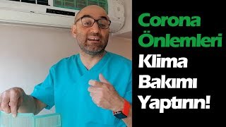 Klima Bakımlarını Yaptırın Corona'dan Korunun! Corona Salgınında Beyaz