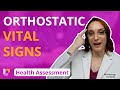 Orthostatic Vital Signs - Health Assessment for Nursing Students | @LevelUpRN