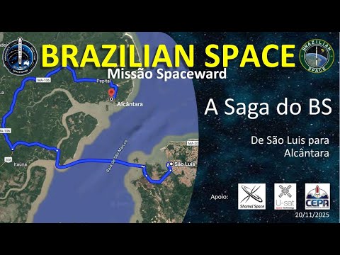 Missão Spaceward: A Saga da Equipe Para Chegar a Alcântara
