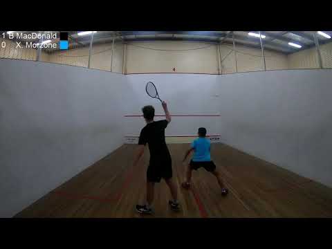 2020 Mackay Junior Open - Brendan MacDonald V Xavier Morzone - u/19 Boys