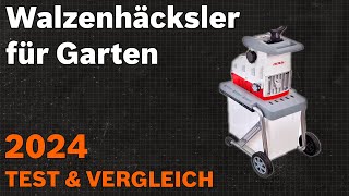 TOP–7. Die besten Walzenhäcksler für Garten. Test & Vergleich 2024 | Deutsch