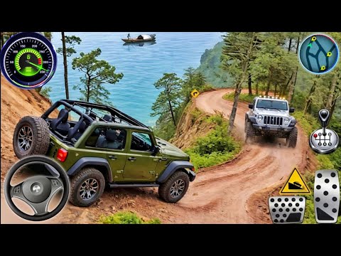 4x4 Offroad Jeep Driving Simulator 3D - Drive SUV 4x4 jeep Offroad Game - Android GamePlay