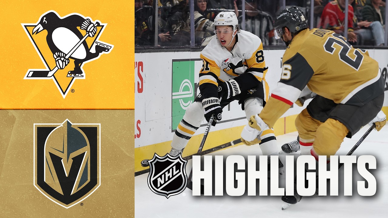 Penguins vs. Golden Knights | NHL Highlights | Oct 17, 2026