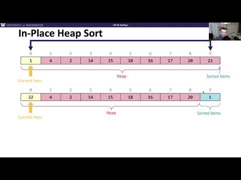CSE 373 20au, Lesson 23 Video 3: Heap Sort
