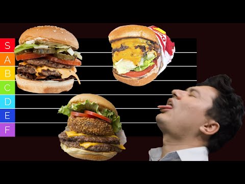Burger Tier List