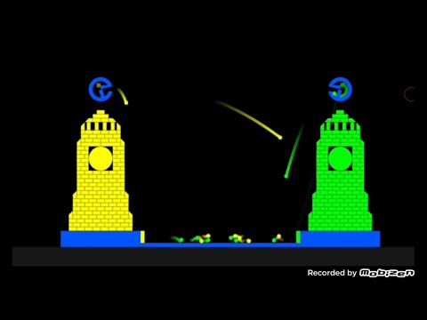 Castle Destruction 2 in Algodoo