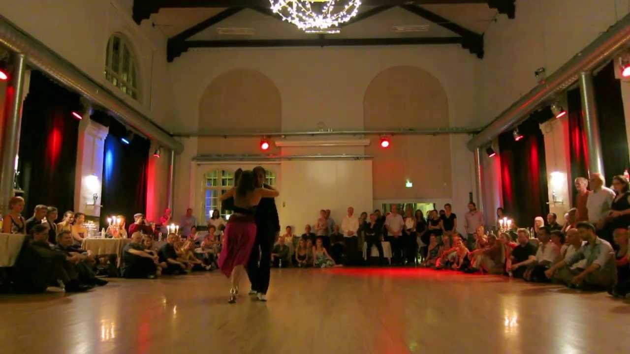 Anna Sol & Aldo Velásquez, tango, De florero - Pugliese, Taba Copenhagen, Sep 2013
