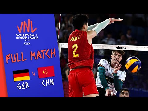 Germany 🆚China - Full Match | Men’s Volleyball Nations League 2019