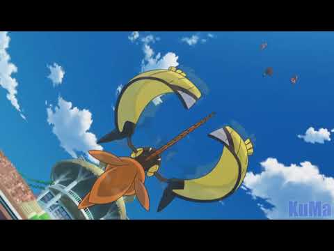 Ash's Kamehameha and Pikachu Vs Tapu Koko!!!  Episode 144 Ash Vs Kukui   Pokemon Sun and Moon AMV