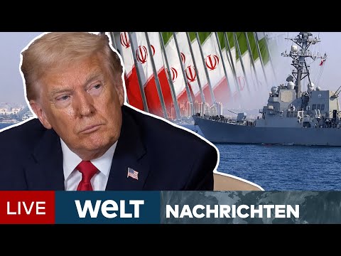 Video Thumbnail: IRAN: Angriff auf Irans Atomprogramm? Trump hat seine Militärschiffe bereits in Stellung I WELT LIVE