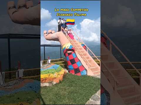 La mano campesina Icononzo Tolima #Icononozo #colombia #tolima #viajes #turismo #miracles #vida