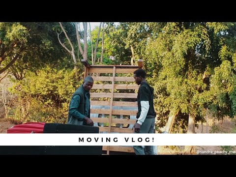 MOVING INTO MY NEW HOUSE! move with me | MOVING VLOG |Life in Malawi